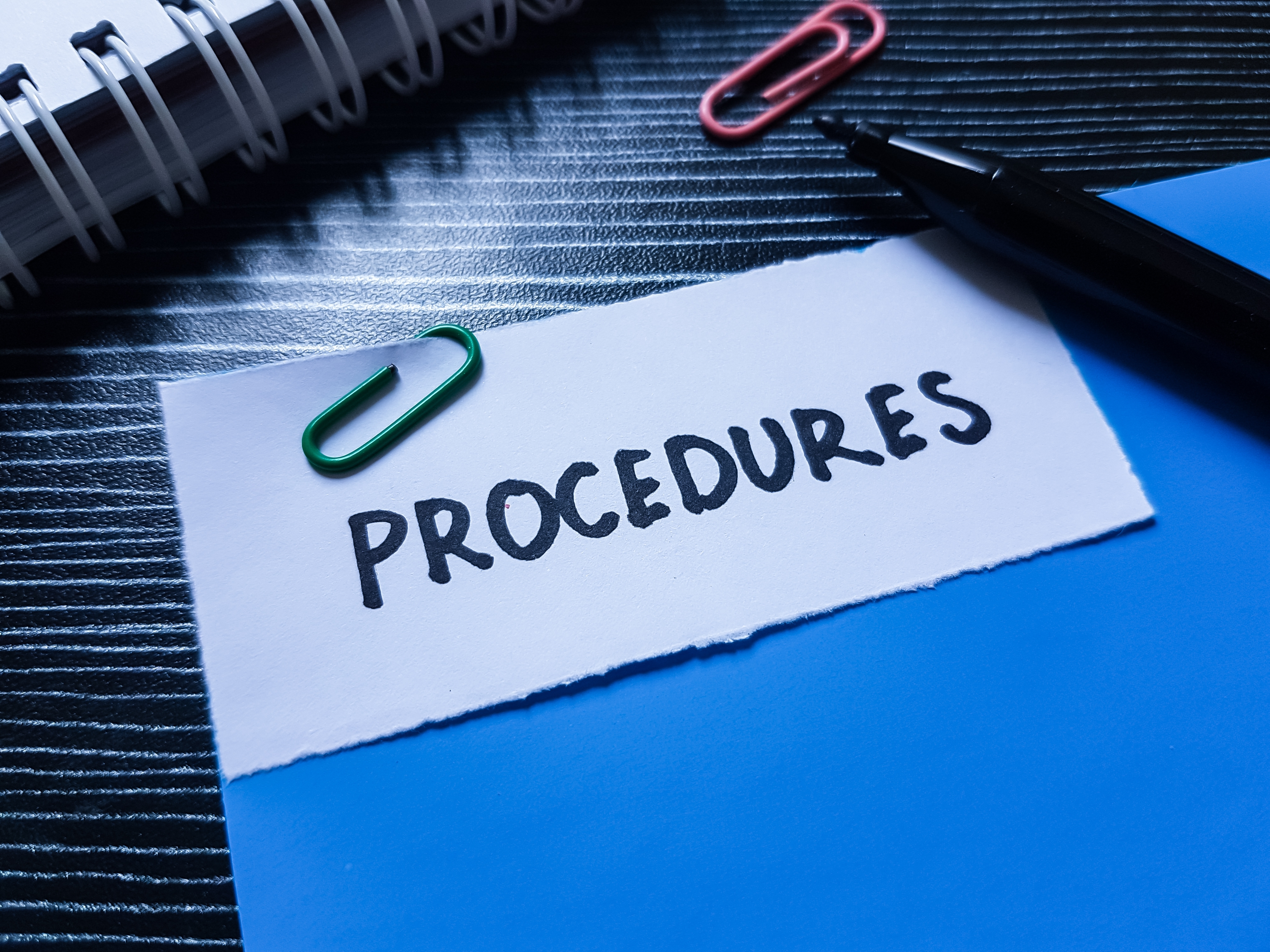 Procedures: The missing link
