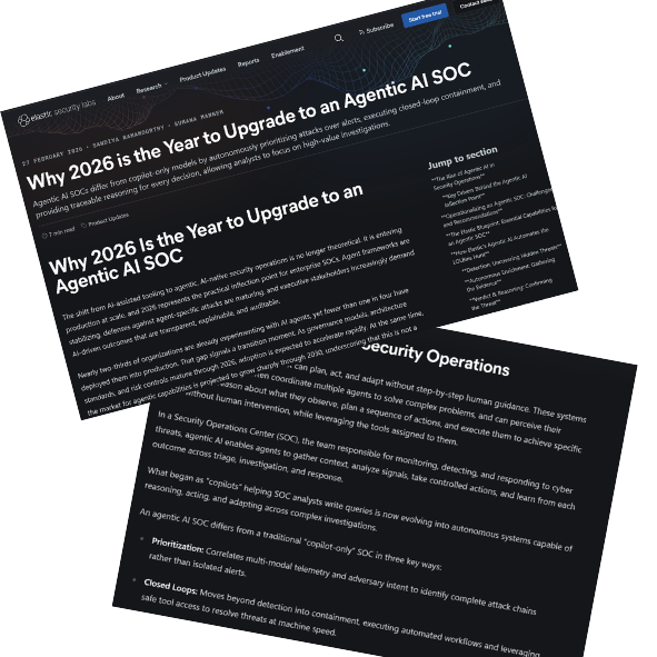 The rise of agentic AI in security operations