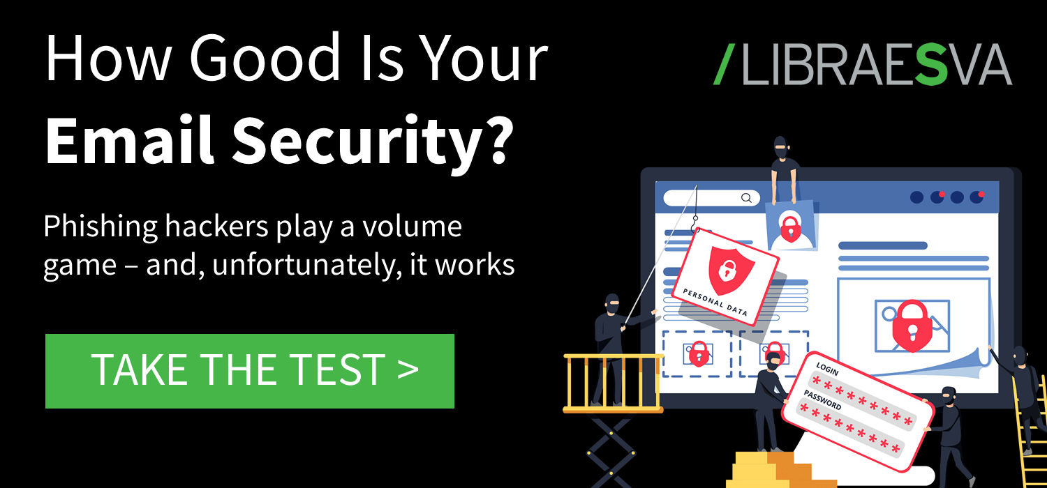 Take the 2 minute Email Security Test